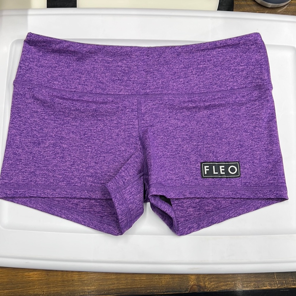 Fleo 3.25 purple shorts
